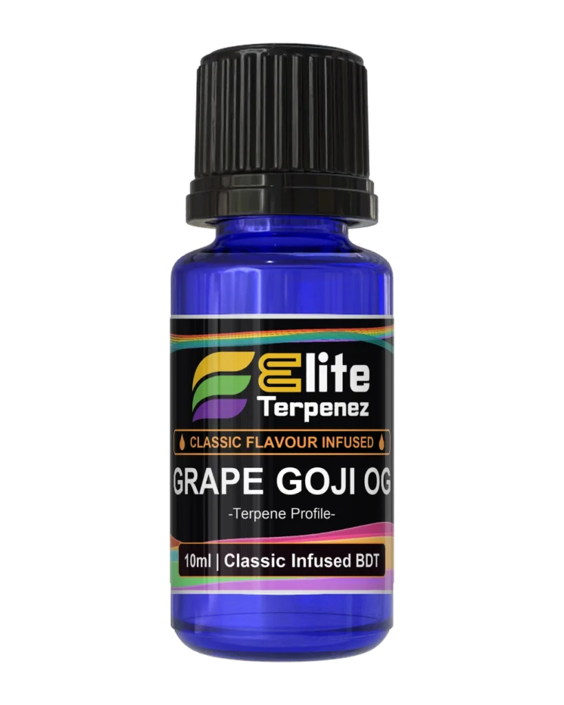 Elite Terpenez Grape Goji OG 10ml Classic Flavour Infused terpene bottle