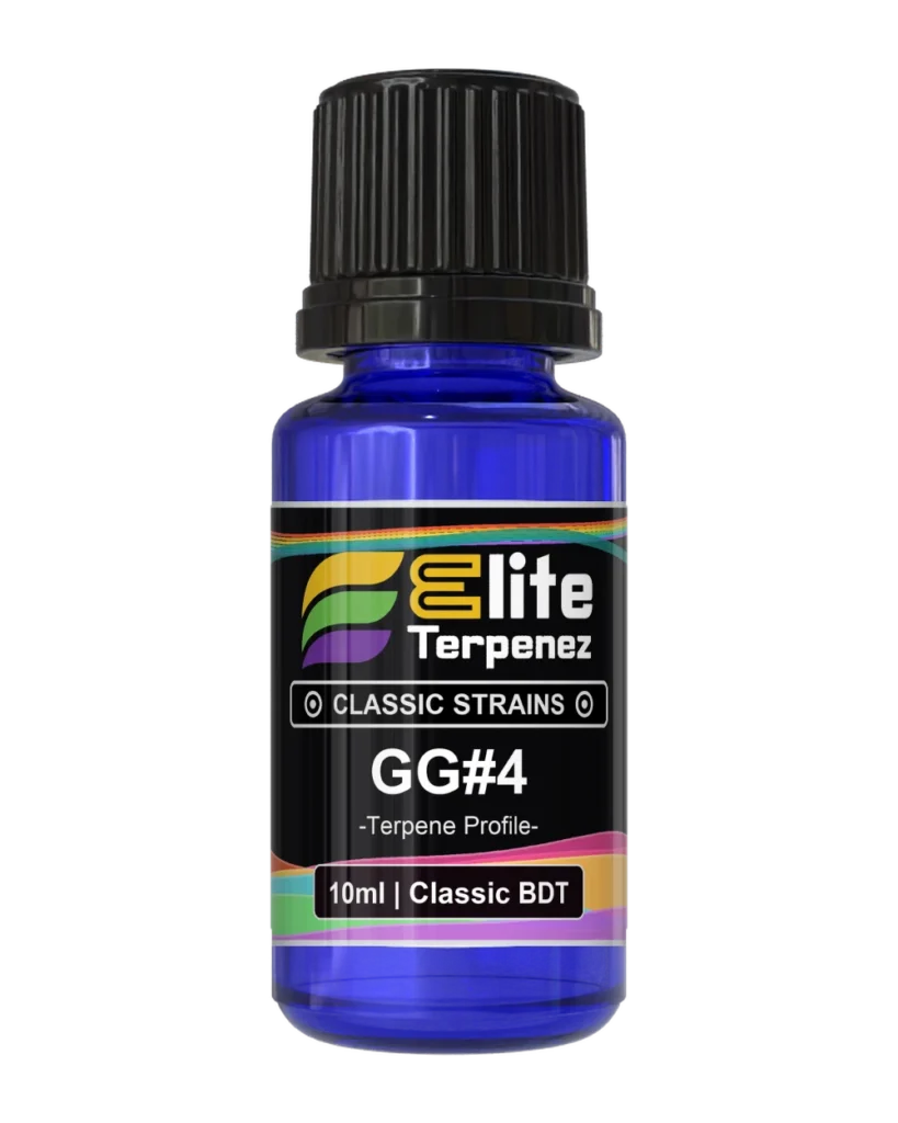 Elite Terpenez GG4 10ml Classic Strains terpene bottle