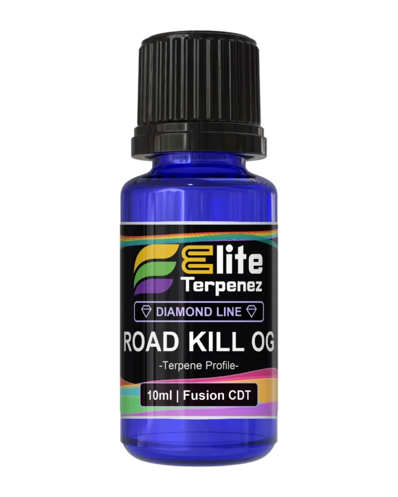 Elite Terpenez Road Kill OG 10ml Diamond Line terpene bottle