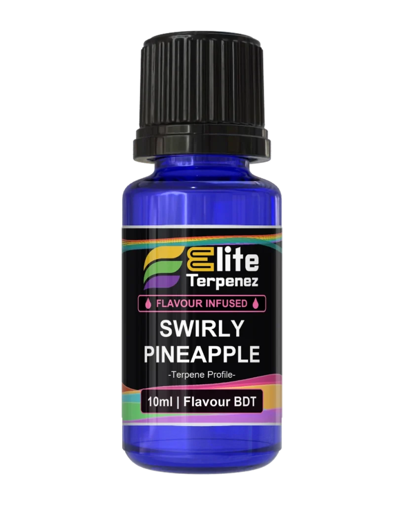 Elite Terpenez Swirly Pineapple 10ml Flavour Infused terpene bottle