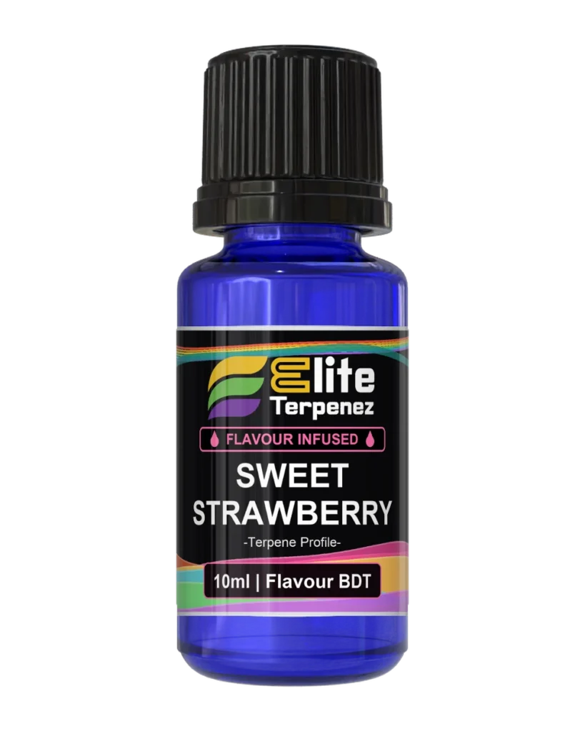 Elite Terpenez Sweet Strawberry 10ml Flavour Infused terpene bottle
