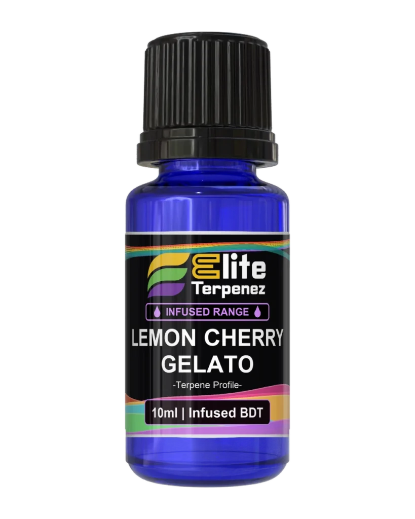Elite Terpenez Lemon Cherry Gelato 10ml Infused Terpenes terpene bottle