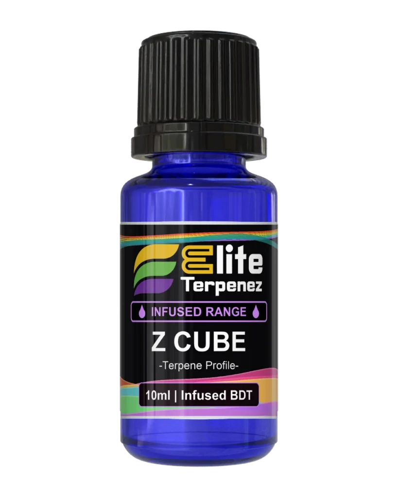 Elite Terpenez Z Cube 10ml Infused Terpenes terpene bottle