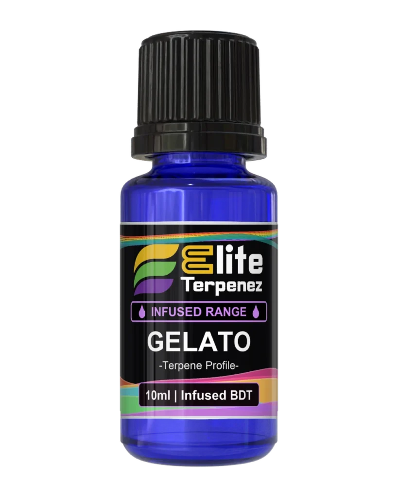 Elite Terpenez Gelato 10ml Infused Terpenes terpene bottle