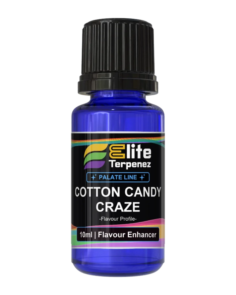 Elite Terpenez Cotton Candy Craze 10ml Palate Line terpene bottle
