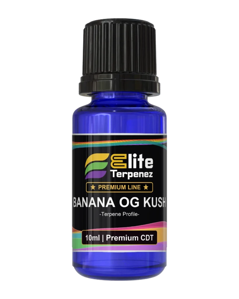 Elite Terpenez Banana OG Kush 10ml Premium Line terpene bottle