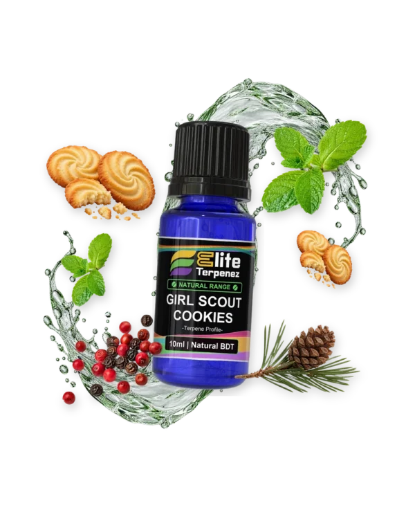 Girl Scout Cookies terpene profile bottle