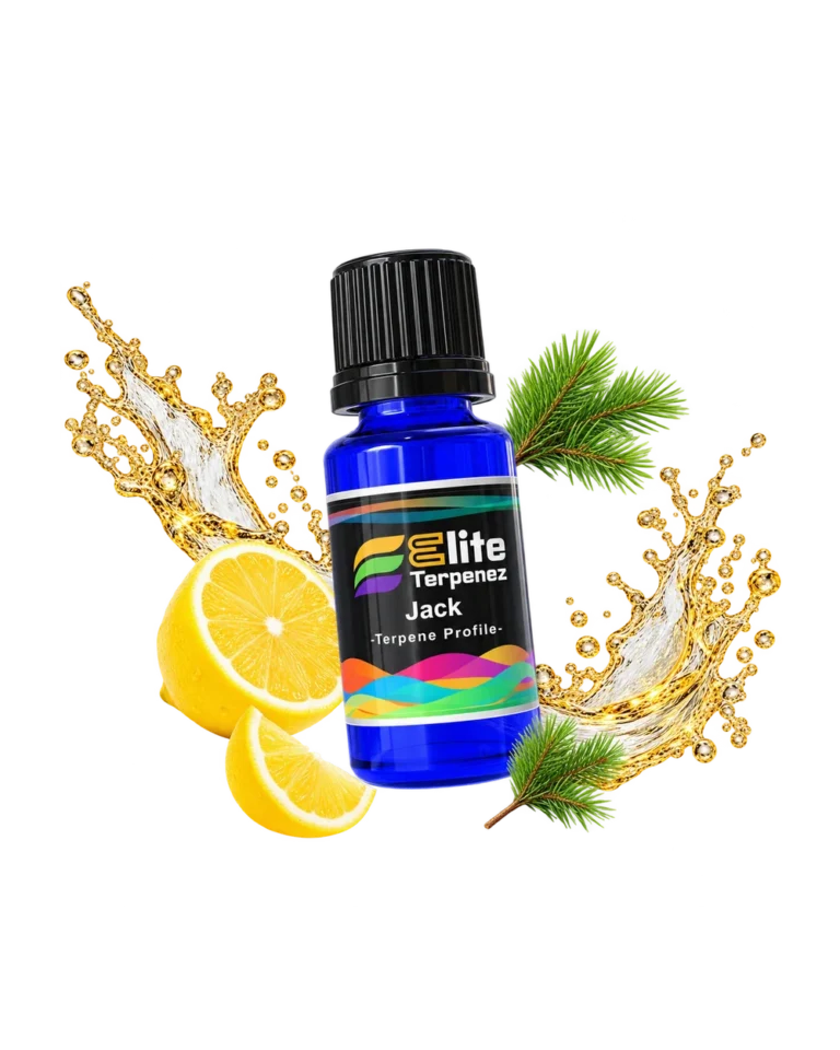 Jack Classic Strains blue bottle with flavour artwork