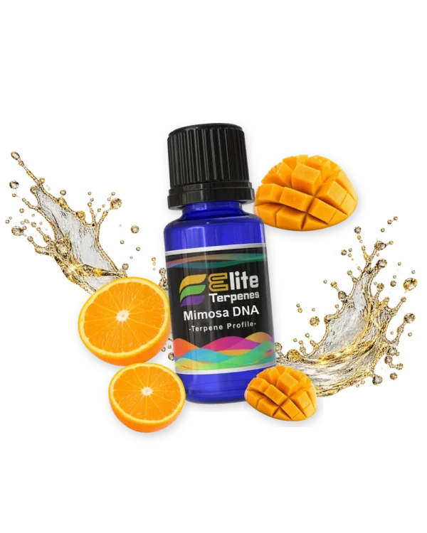 Mimosa DNA terpene profile bottle