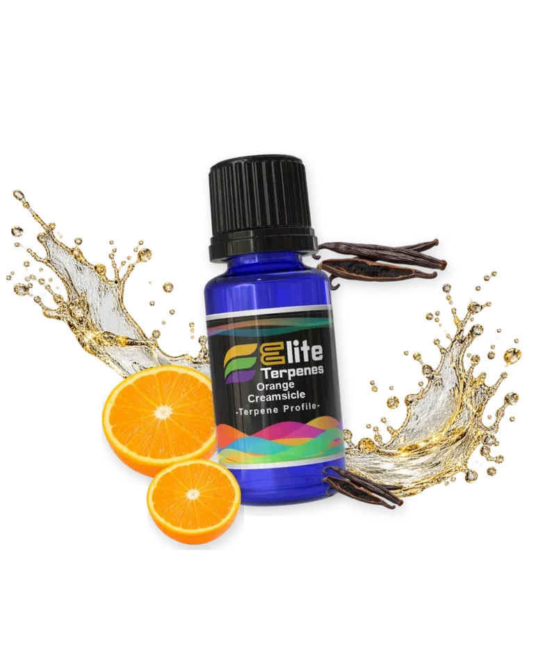 Orange Creamsicle Classic Flavour Infused blue bottle with flavour artwork