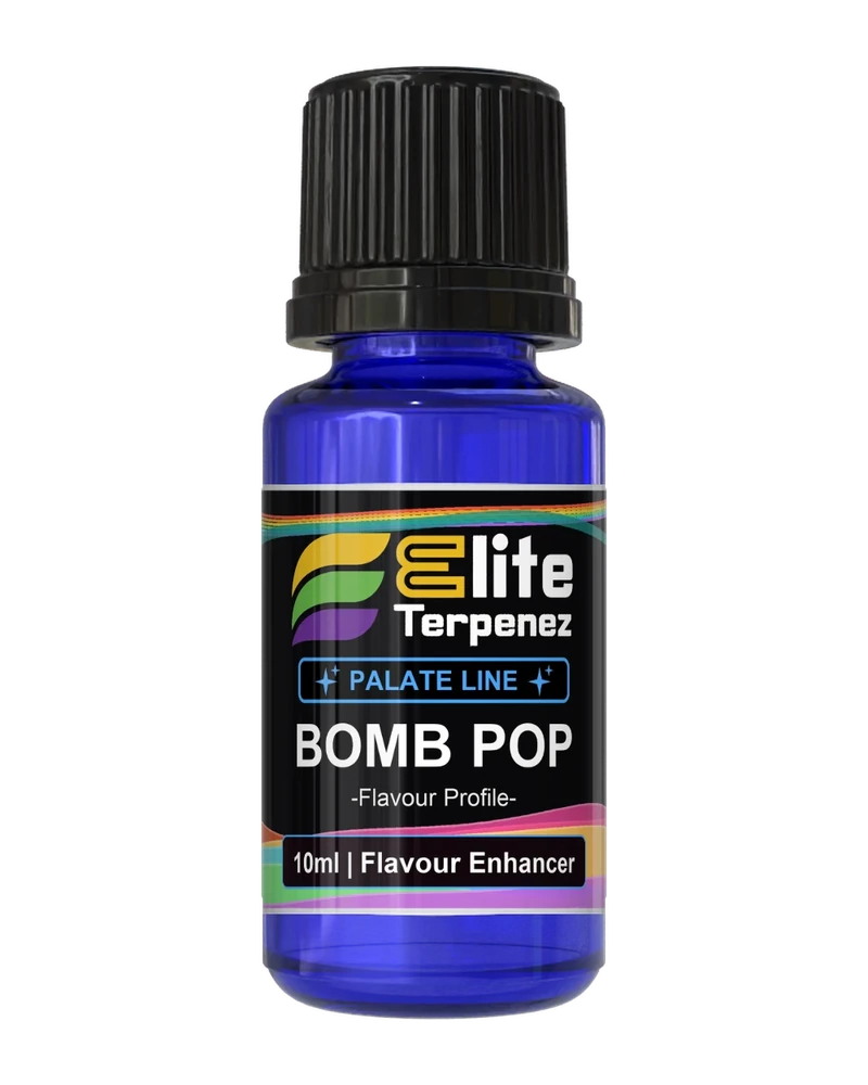 Elite Terpenez Bomb Pop Palate Line flavour enhancer bottle