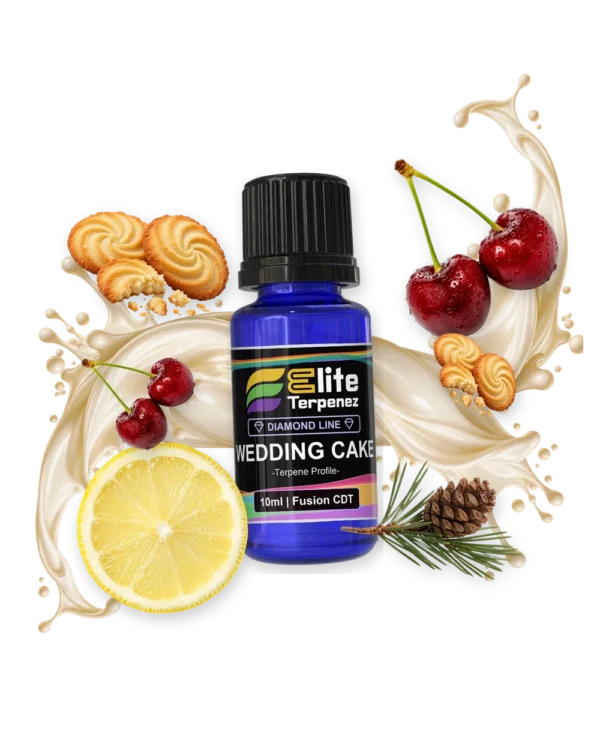 Wedding Cake terpene profile bottle