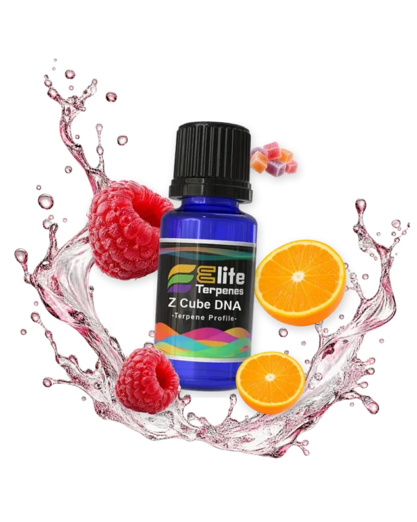 Z Cube DNA terpene profile bottle